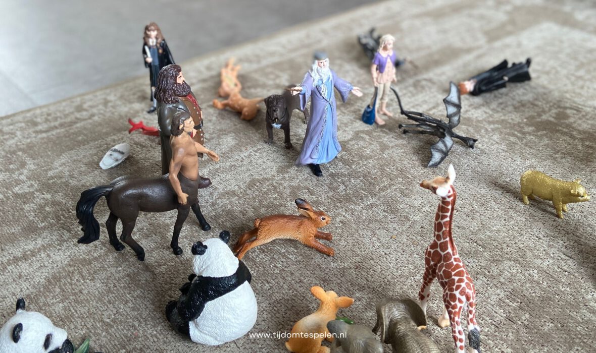 Schleich, Papo, Safari LTD en Collecta in je sensorische speelbak