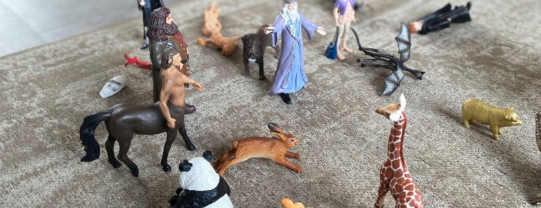 Schleich, Papo, Safari LTD en Collecta in je sensorische speelbak