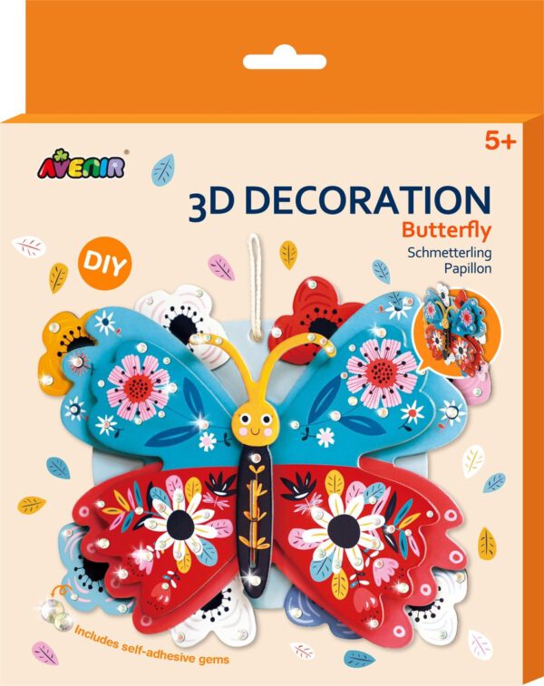 3D Decoration Butterfly