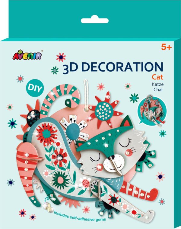 3D Decoration Cat