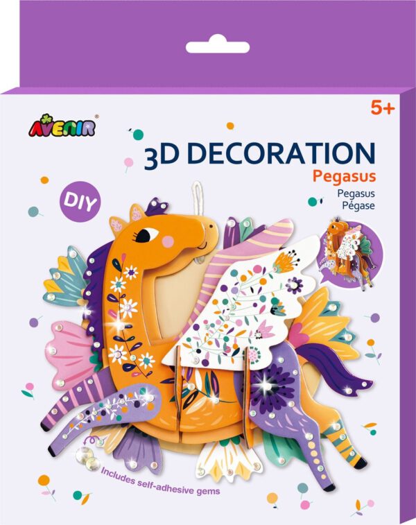 3D Decoration Pegasus