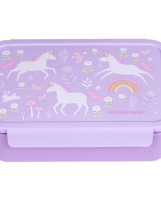 A Little Lovely Company Bento lunchbox Unicorn Dreams