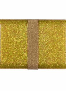 A Little Lovely Company Lunch box Glitter Goud