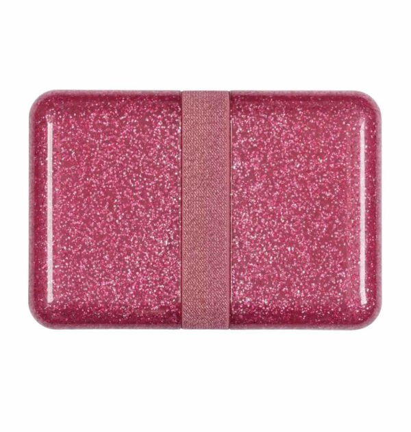 A Little Lovely Company Lunch box Glitter Roze