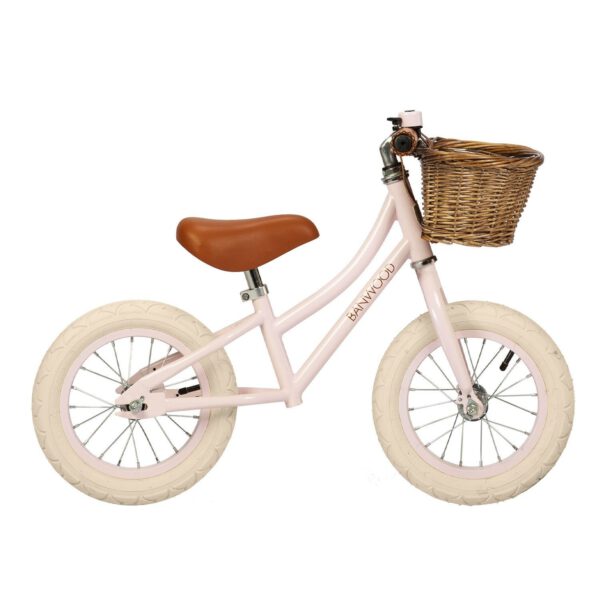 Banwood Loopfiets First Go Roze