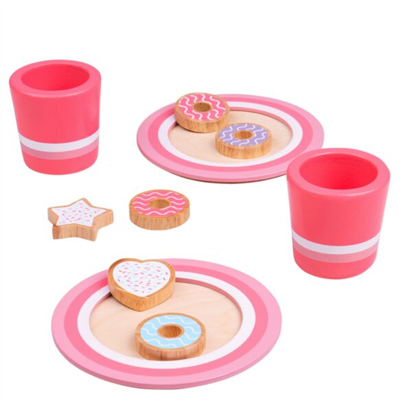 Bigjigs Toys Houten Milk & Cookies Set