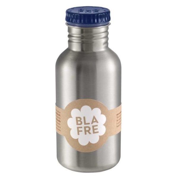 Blafre Stalen drinkfles 500ml Navy Donkerblauw