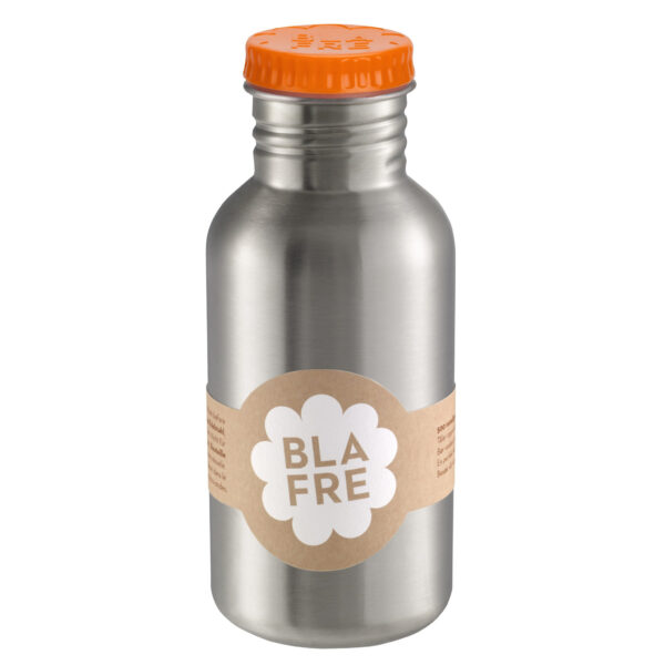 Blafre Stalen drinkfles 500ml Orange