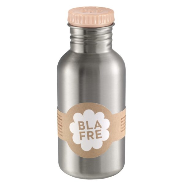 Blafre Stalen drinkfles 500ml Peach