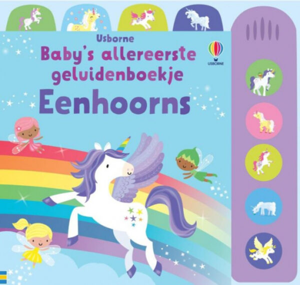 Boek Baby's allereerste geluidenboekje: Eenhoorns