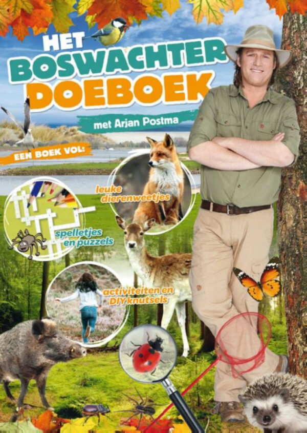 Boek Boswachter doeboek met Arjan Postma