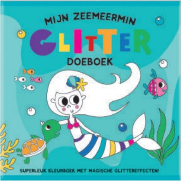 Boek Creatief Doeboek Glitter Mijn Zeemeermin