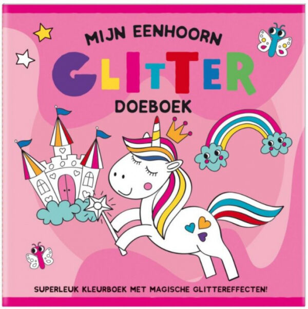 Boek Creatief Doeboek Glitter Mijn eenhoorn 