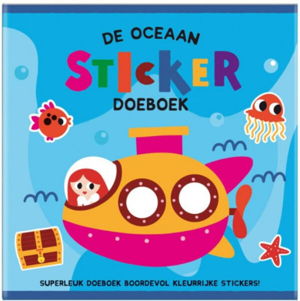 Boek Creatief Doeboek Sticker De Oceaan