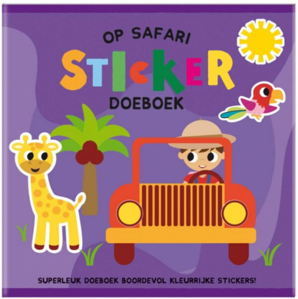 Boek Creatief Doeboek Sticker Op Safari