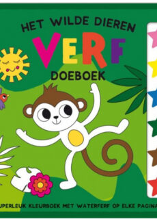 Boek Creatief Doeboek Verf Wilde Dieren