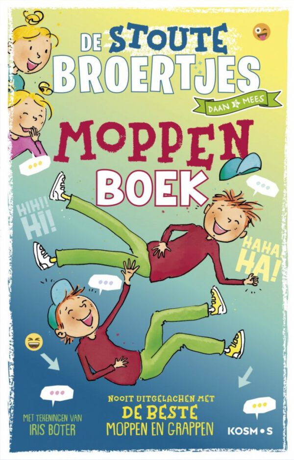 Boek De Stoute Broertjes moppenboek