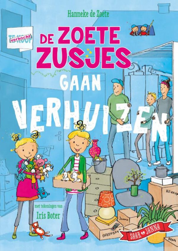 Boek De Zoete Zusjes gaan verhuizen