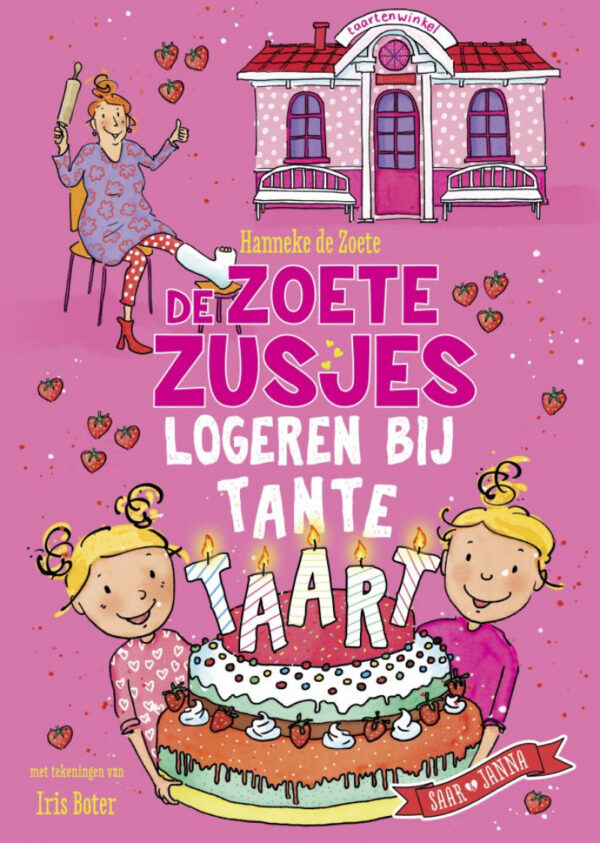 Boek De Zoete Zusjes logeren bij tante Taart