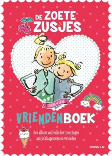 Boek De Zoete Zusjes vriendenboekje