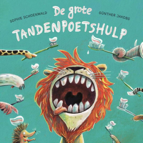 Boek De grote tandenpoetshulp (kartonboek)