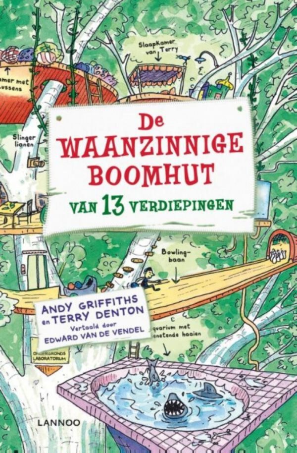 Boek De waanzinnige boomhut van 13 verdiepingen