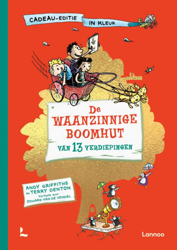 Boek De waanzinnige boomhut van 13 verdiepingen (cadeau-editie in kleur)