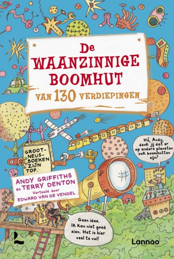 Boek De waanzinnige boomhut van 130 verdiepingen