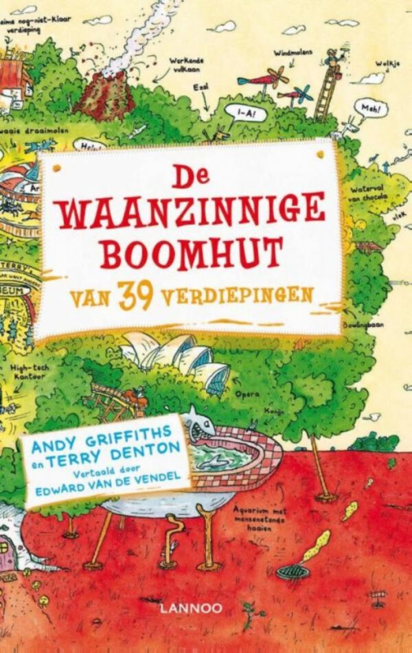 Boek De waanzinnige boomhut van 39 verdiepingen