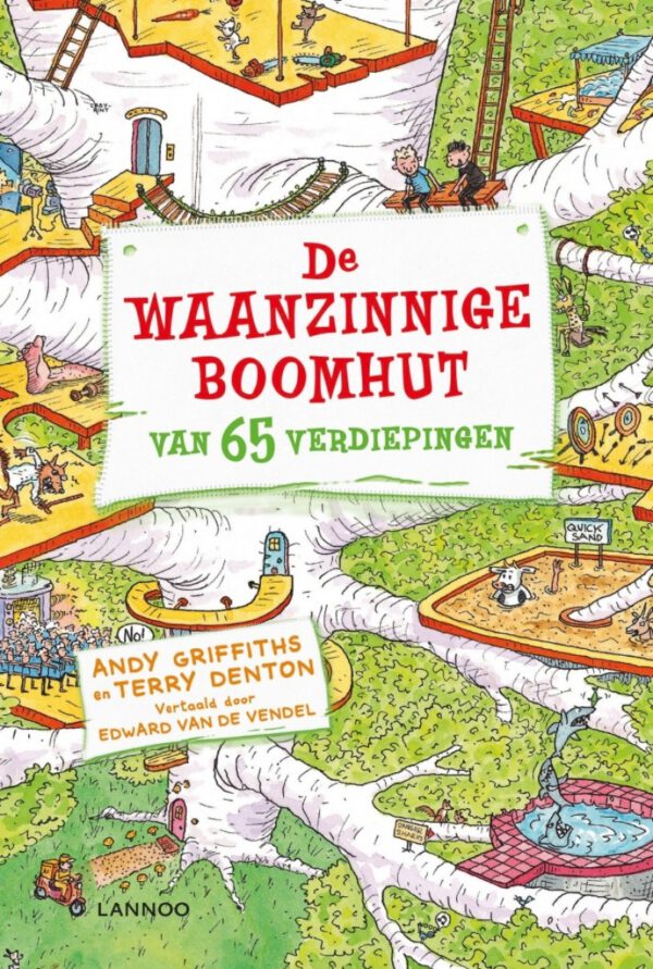 Boek De waanzinnige boomhut van 65 verdiepingen