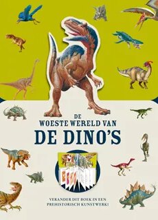 Boek De woeste wereld van de dino.