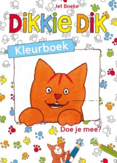 Boek Dikkie Dik - Kleurboek