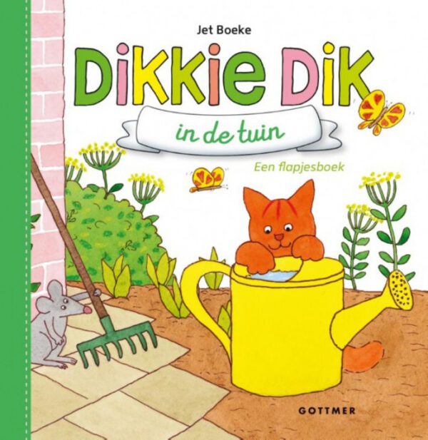 Boek Dikkie Dik in de tuin