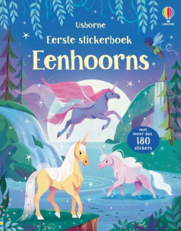 Boek Eerste stickerboek - Eenhoorns