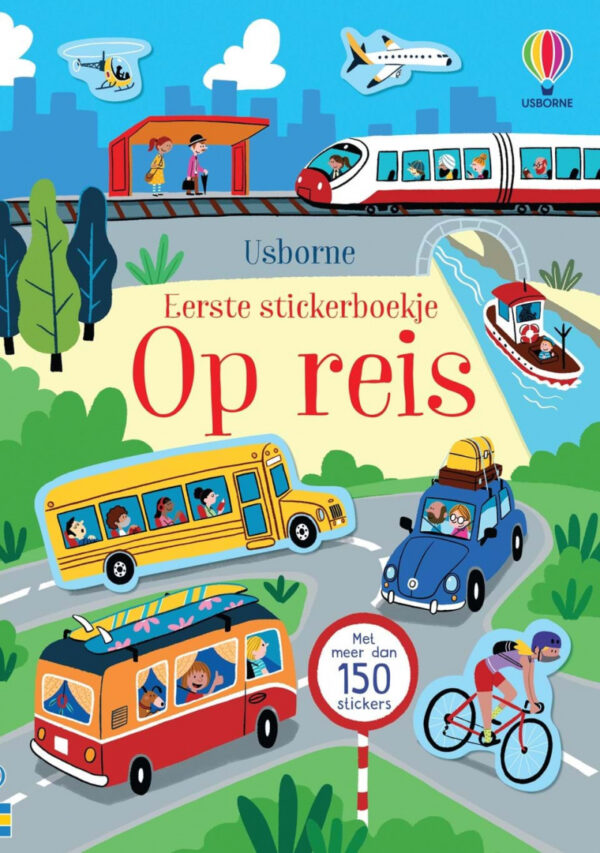 Boek Eerste stickerboek - Op reis