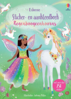 Boek Eerste stickerboek - Regenboogeenhoorns