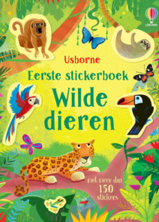 Boek Eerste stickerboek - Wilde dieren