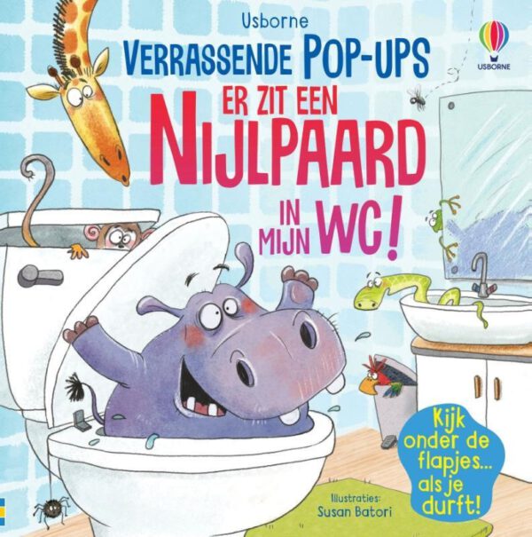 Boek Er zit een nijlpaard in mijn wc!