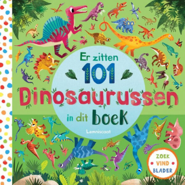 Boek Er zitten 101 dinosaurussen in dit boek