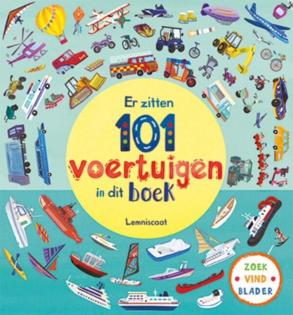 Boek Er zitten 101 voertuigen in dit boek