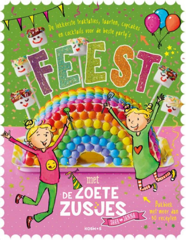 Boek Feest met de Zoete Zusjes bakboek