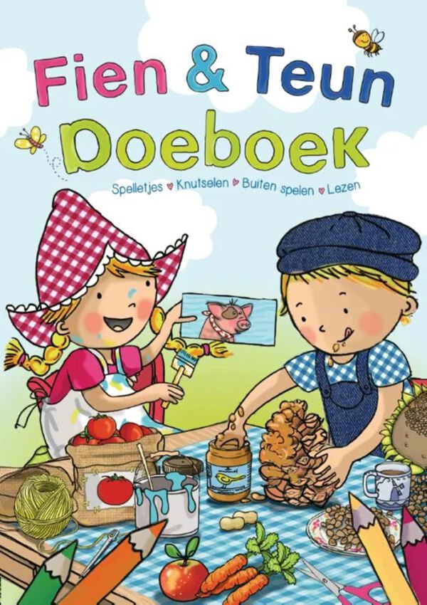 Boek Fien & Teun doeboek