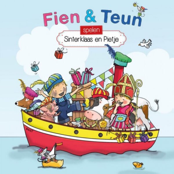 Boek Fien & Teun spelen Sinterklaas en Pietje