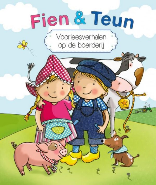 Boek Fien & Teun voorleesverhalen op de boederij