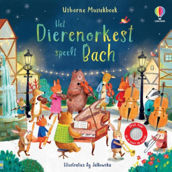 Boek Het Dierenorkest speelt Bach