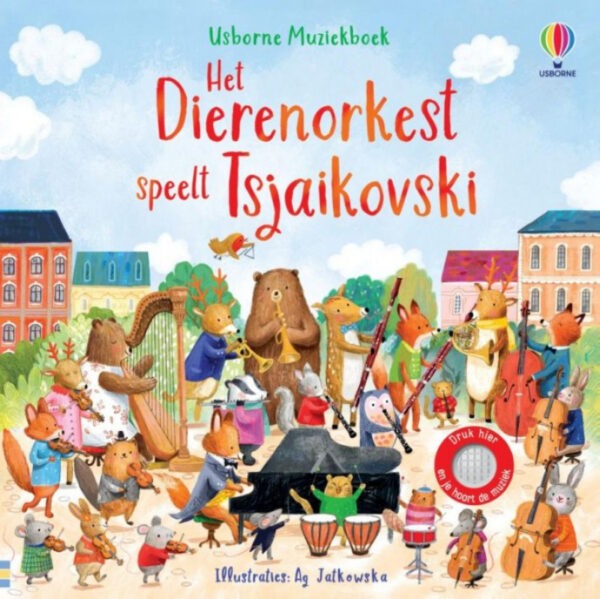 Boek Het Dierenorkest speelt Tsjaikovski