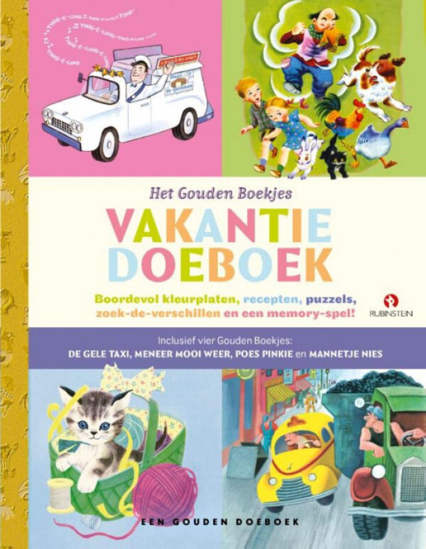 Boek Het Gouden Boekjes vakantiedoeboek