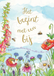 Boek Het begint met een bij