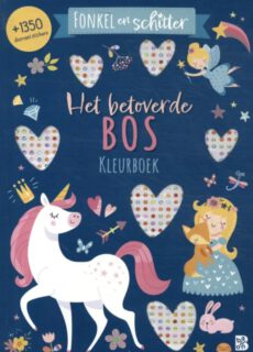 Boek Het betoverde bos kleurboek