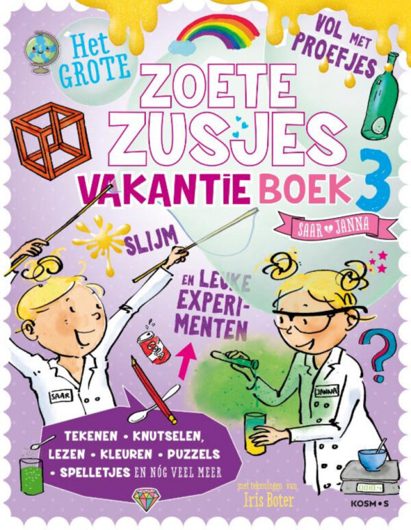 Boek Het grote Zoete Zusjes vakantieboek 3